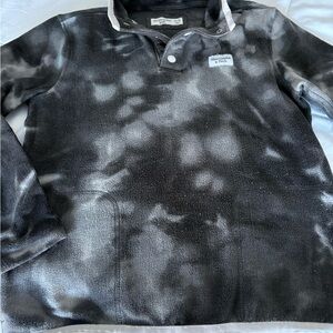 Abercrombie snap neck pullover 11-12